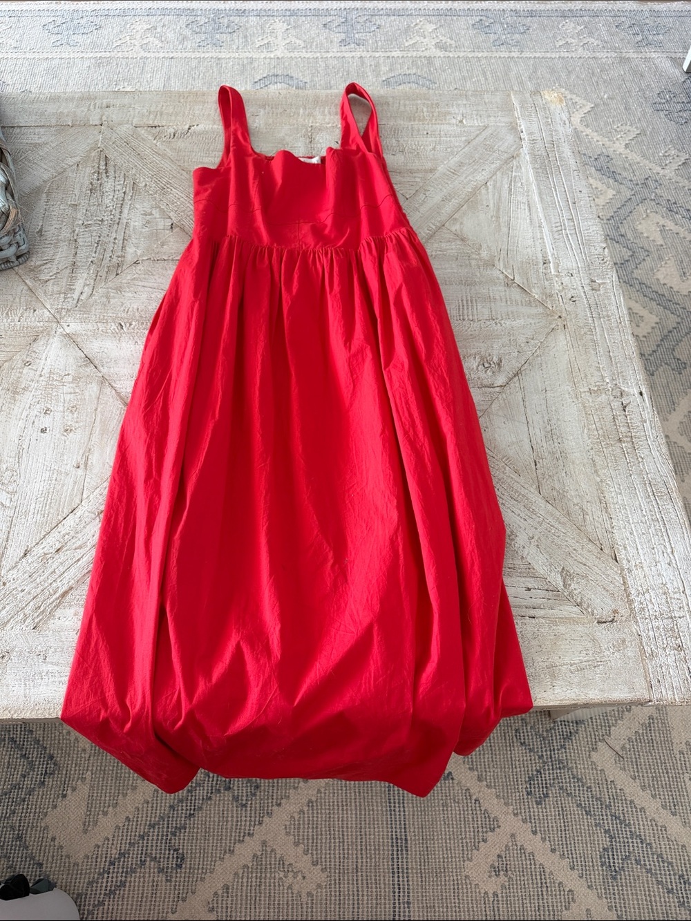 Red maxi Dress